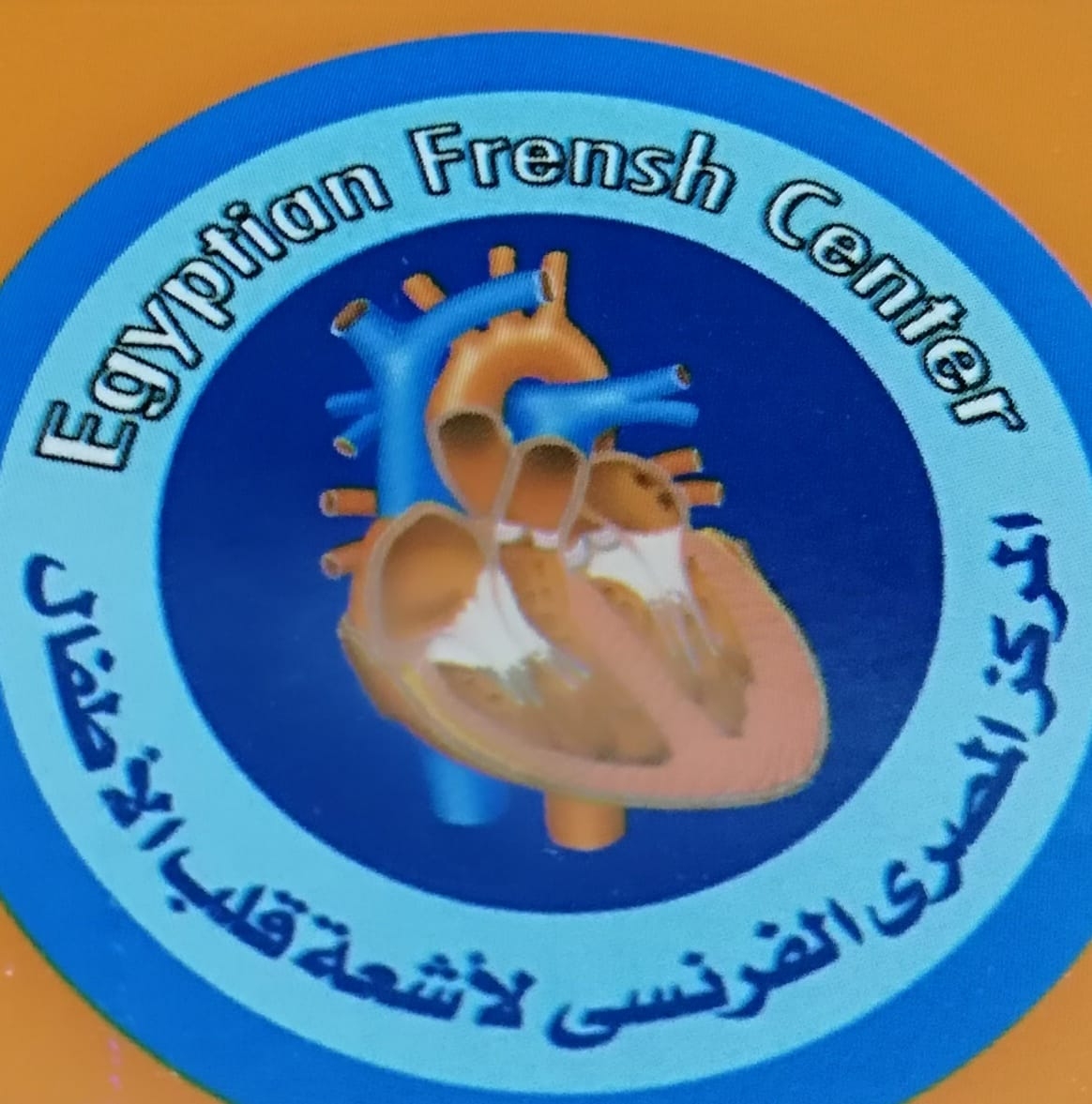 غلاف مركز المصرى الفرنسى لاشعه قلب الاطفال الاستاذ الدكتور بشير عبدالله