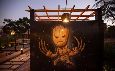 دلوقتى Groot Cafe في الزقازيق بديكوراته المختلفه