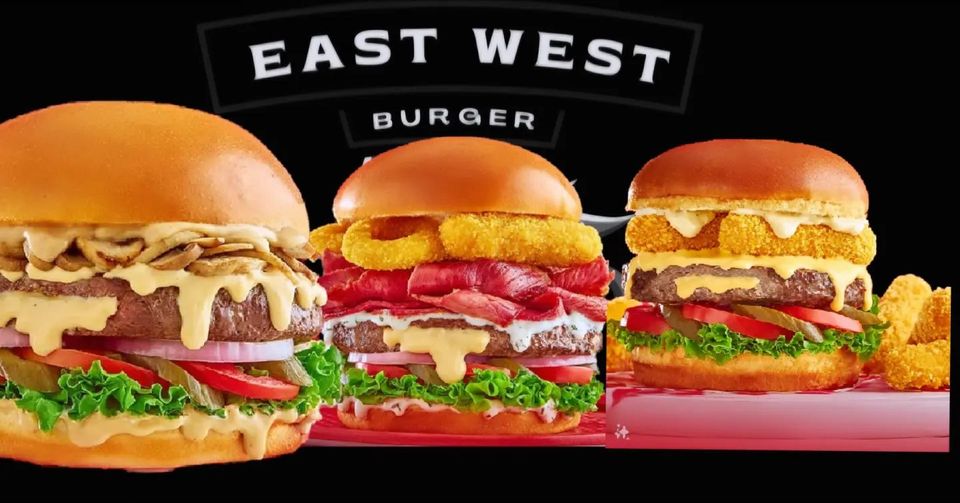 غلاف East west Burger  